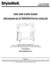 StyleWell 1001886655 Use And Care Manual