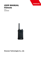 Showven FXmote User Manual
