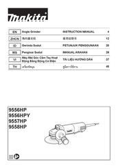 Makita 9556HPY Instruction Manual