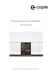 Caple WI6229 Instruction Manual