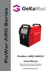 GeKaMac PoWer ARC 400 C User Manual