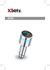 Xblitz X550 User Manual
