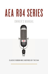 AEA R84A Owner's Manual