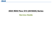 Asus ROG Flow X13 Series Service Manual