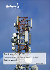 Netronics NetStream 5x750 2G5 System Manual