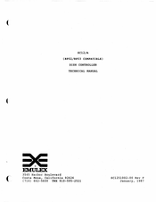 Emulex SC12/A Technical Manual
