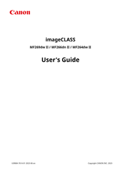 Canon imageCLASS MF266dn II User Manual