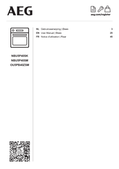 AEG NBU5P40SM User Manual