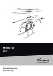 Amewi MD500E CX Operation Manual