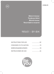Electro Depot BE you BY-BIK 985651 Instructions For Use Manual