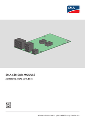 SMA MD.SEN-US-40 Quick Reference Manual