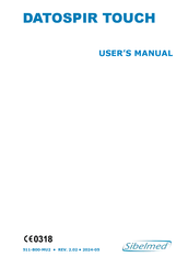 Sibelmed DATOSPIR TOUCH EASY-D User Manual