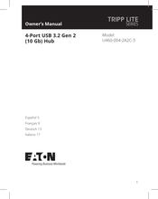 Eaton TRIPP LITE U460-004-2A2C-3 Owner's Manual