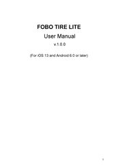 FOBO TPMS User Manual
