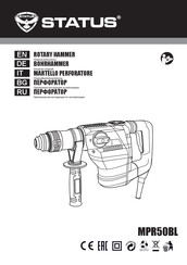 Status MPR50BL Original Instructions Manual