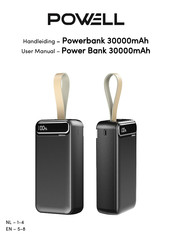 Powell Power Bank 30000mAh User Manual