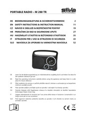 Silva M 280 TR Safety Instructions & Instruction Manual