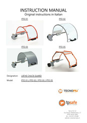 Tecno Piu PTO 02 Instruction Manual