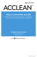Henry Schein ACCLEAN 570-3444 Instructions For Use Manual