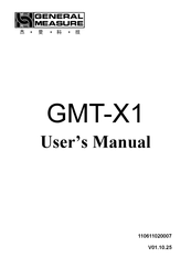 General Measure GMT-X1 User Manual