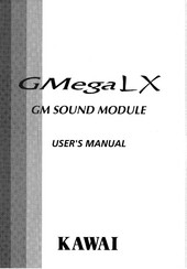 Kawai GMega LX User Manual