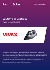 Vivax IR-2600CB Instruction Manual