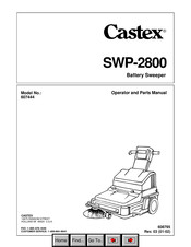 Castex SWP-2800 Operator And Parts Manual