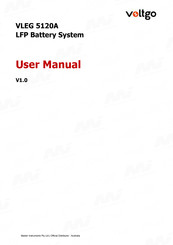 Master Instruments voltgo VLEG 5120A User Manual
