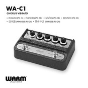 Warm Audio WA-C1 CHORUS VIBRATO Manual