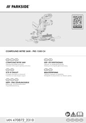 Parkside 470872 2310 Operating And Safety Instructions Manual