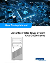 Advantech Valor ANA-D8070 Series Startup Manual