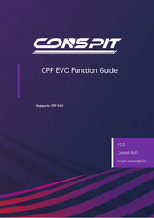 Conspit CPP EVO Function Manual