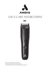 Andis 561088 Use & Care Instructions Manual