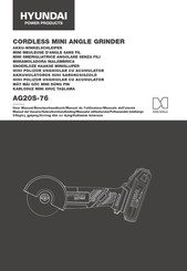 Hyundai AG20S-76 User Manual