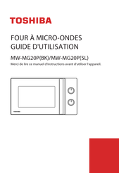 Toshiba MW-MG20P Instruction Manual