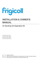 Frigicoll AHUKZ-00F Installation & Owner's Manual