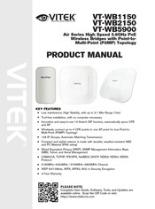 Vitek Air VT-WB1150 Product Manual