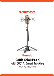 PORODO PD-TRSLFT-BK Instructions Manual