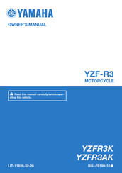 Yamaha YZFR3AK Owner's Manual