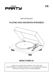 Bigben PARTY PARTYBTTDLIGHT Instructions Manual