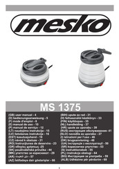 Mesko MS 1375 User Manual