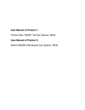 Proctor-Silex 75224F Manual