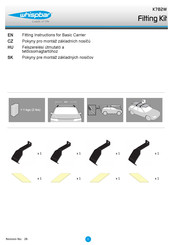 Whispbar K782W Fitting Instructions Manual