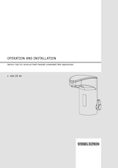 STIEBEL ELTRON 200215 Operation And Installation Manual
