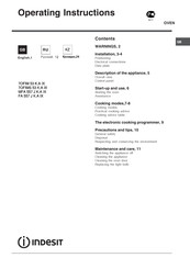 Indesit MFA 557 J K.A IX Operating Instructions Manual