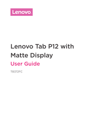 Lenovo Tab P12 User Manual