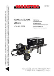 Woodtec XW118A Instruction Manual