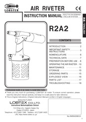 Lobtex LOBSTER R2A2 Instruction Manual