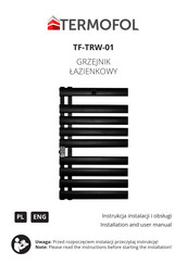 TERMOFOL TF-TRW-01 Installation And User Manual
