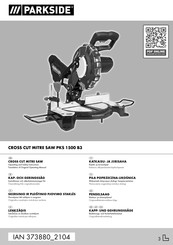 Parkside PKS 1500 B3 Operating And Safety Instructions Manual
